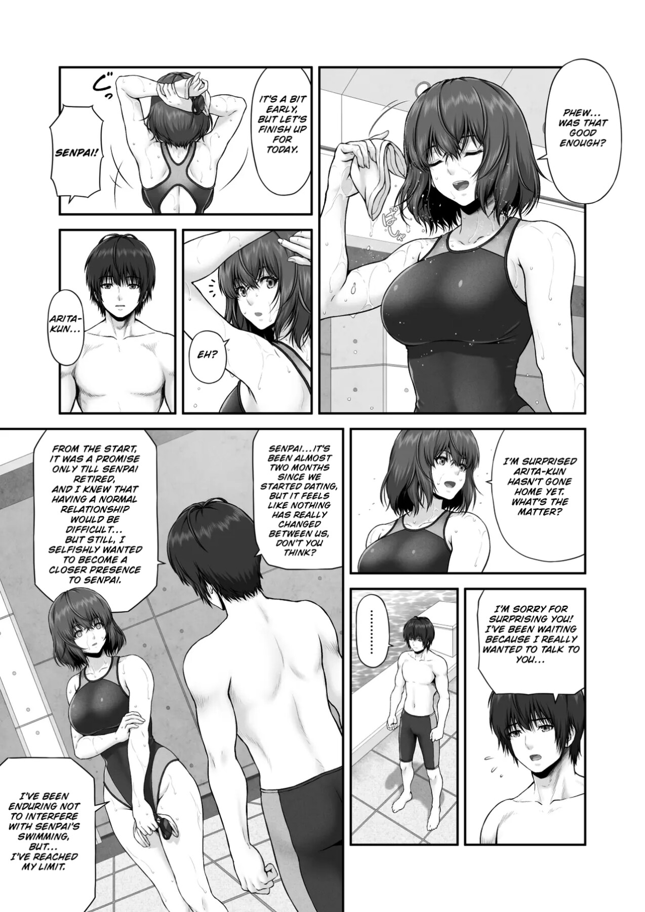 Hentai Manga Comic-CRAZY SWIMMER First Stage-Read-7